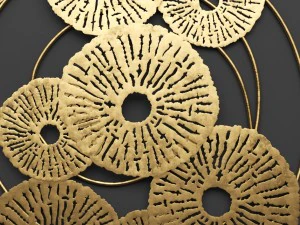 round wall decor by style craft 3D Model