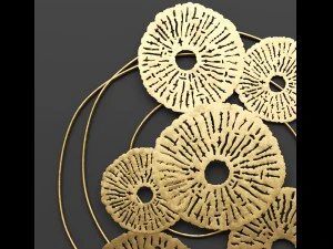 round wall decor by style craft 3D Model