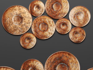 disc wall decor by world menagerie 3D Model