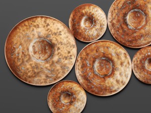 disc wall decor by world menagerie 3D Model