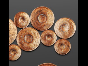 disc wall decor by world menagerie 3D Model