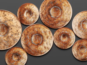 disc wall decor by world menagerie 3D Model