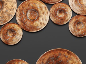 disc wall decor by world menagerie 3D Model
