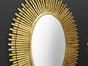 sparta wall mirror 3D Model