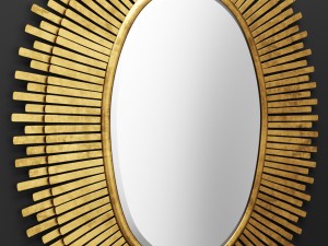 sparta wall mirror 3D मॉडल