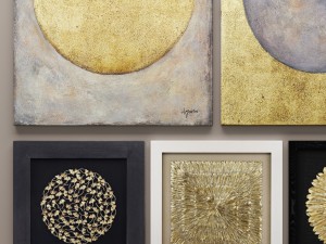 paintings set renwil and dimond home 3D Model