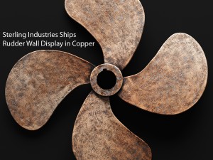 sterling industries ships rudder wall display 3D Model