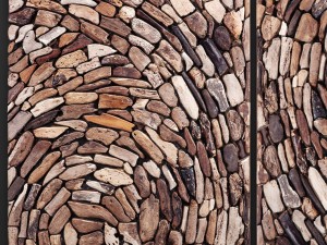 dimond home driftwood whirl wall art in natural 3D Model