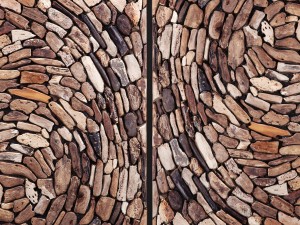 dimond home driftwood whirl wall art in natural 3D Model