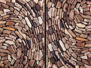 dimond home driftwood whirl wall art in natural 3D Model
