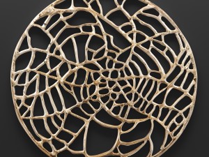 dimond home spidersilk wall sculpture 3D Model