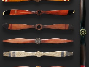 set propeller by authentic models and uma enterpri 3D Model