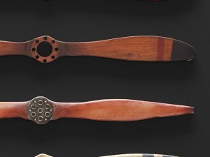 set propeller by authentic models and uma enterpri 3D Model