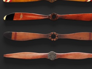 set propeller by authentic models and uma enterpri 3D Model