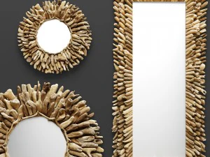 espelho &agrave; beira-mar Modelo 3D