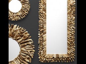 seaside mirror Model 3D