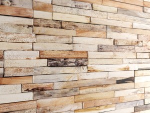 art wall of wooden planks 3d 3D 模型