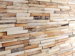 art wall of wooden planks 3d 3D 模型