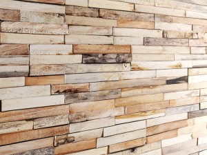 art wall of wooden planks 3d 3D 模型