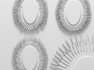 made goods donatella set mirrors 3D Model