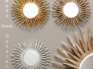 madegoods donatella set of mirrors Modelo 3D