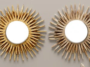 madegoods donatella set of mirrors 3D Model