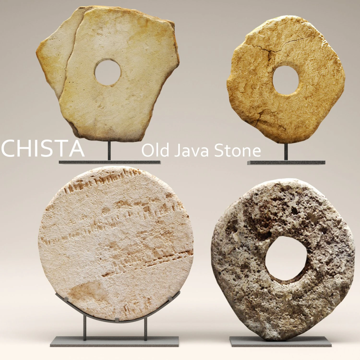 chista old stone 3D Model .c4d .max .obj .3ds .fbx .stl .blend 
