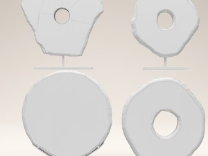 chista old stone Modelo 3D