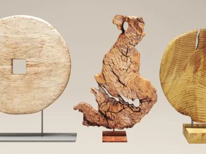 set of statues and sculptures 3D Model