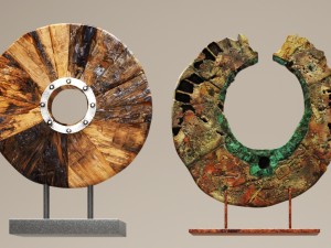 set of statues and sculptures 3D Модель