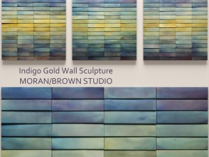 indigo gold wall sculpture 3D Model