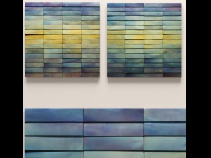 indigo gold wall sculpture 3D Model