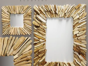 miroirs &agrave; t&ecirc;te de pont curreycompany Modèle 3D