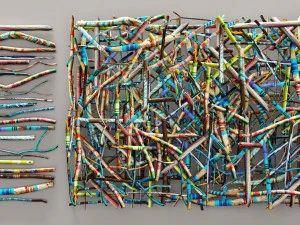 decorative colored threads 3D Model