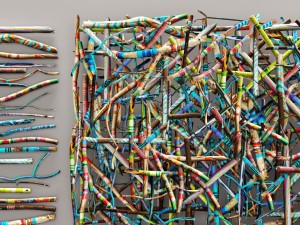 decorative colored threads 3D Model
