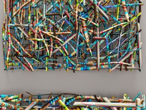 decorative colored threads 3D Model
