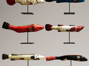 figurines collection mixfurniture 1 3D Model
