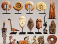 figurines collection statues set 3D 模型