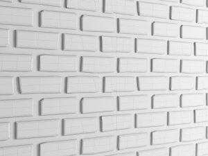 tijolos brancos Modelo 3D