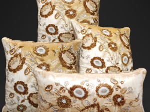 pillow set Modelo 3D