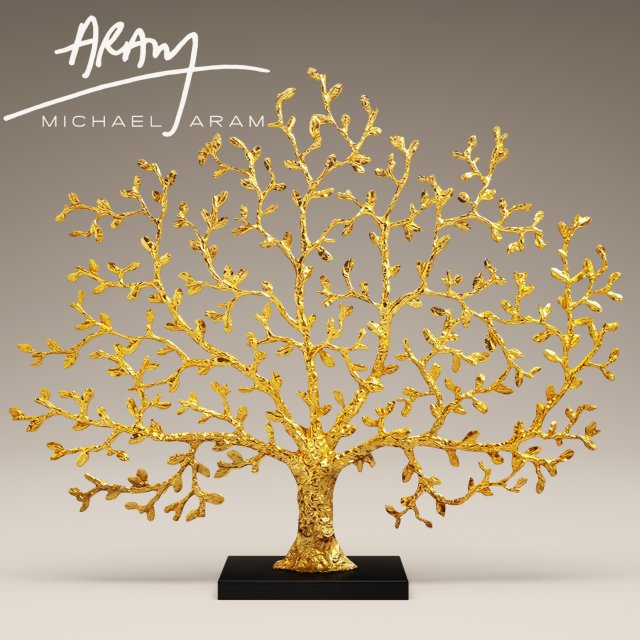 statuette tree 3D Model .c4d .max .obj .3ds .fbx .stl .blend 
