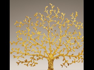 statuette tree 3D Model