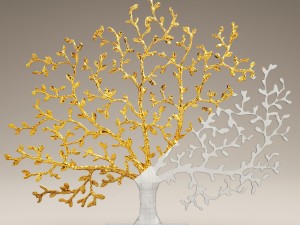 statuette tree 3D Model