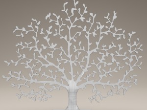 statuette tree 3D Model