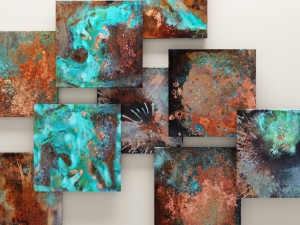 wall art sculpture Modello 3D