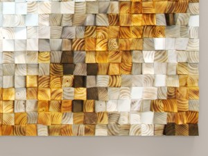 wood mosaic Modèle 3D