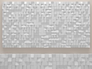 wood mosaic Modèle 3D