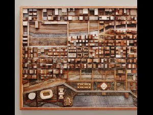 wood mosaic 3D Model