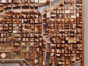 wood mosaic 3D 模型