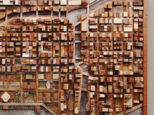 wood mosaic 3D Model